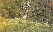 Ivan Shishkin Flowers on the Edge of a Wood Germany oil painting artist
